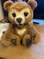 FurReal Cubby the Curious Bear Interactive Plush Toy, Fully working 
