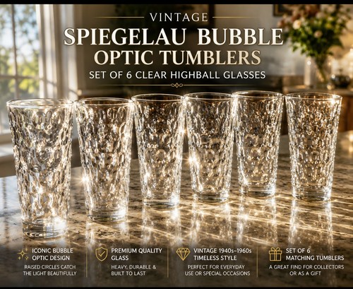 Spiegelau clear bubble optic - clear,