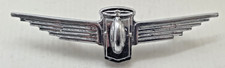 Austin wheel & wings chrome badge