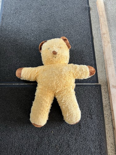 Vintage teddy bear large old - bear,
