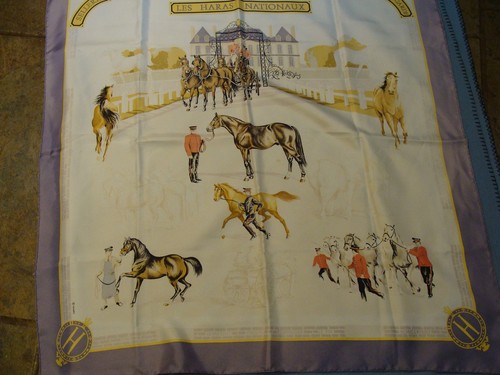 Hermes silk scarf - , les