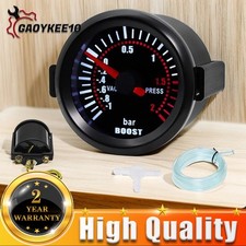Universal Car LED Vacuum Pressure Racing Pointer Bar Turbo Boost Gauge 2" 52mm