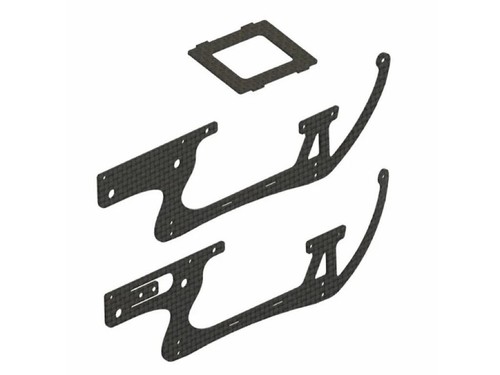 Carbon side frames right - side,