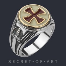 Knights Templar Ring Freemason