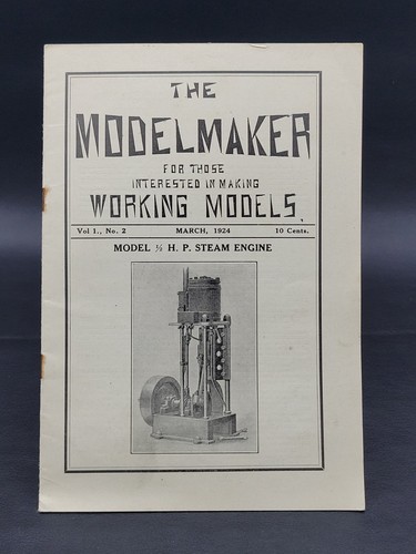 1924 modelmaker magazine - modelmaker, pp