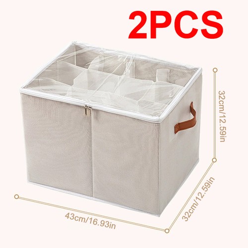 2pcs foldable shoe - shoe, storage