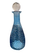 Blue hammered pebbled glass - blue,