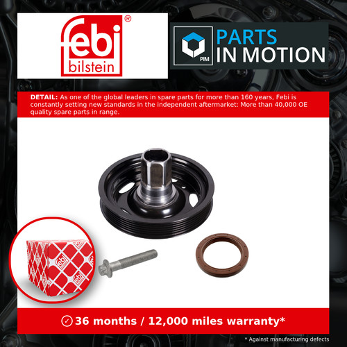 Crankshaft pulley fits - pulley,