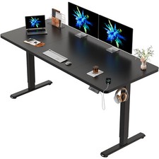 100-160cm Electric Standing Desk Adjustable Height Sit Stand Office Desk