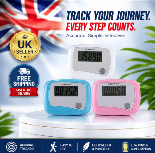 Lcd clip pedometer step - lcd,