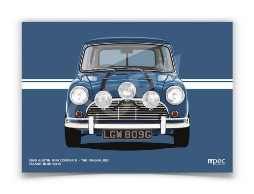 The italian job blue - the,