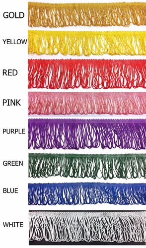 Quality fringe silk braid - fringe,