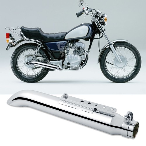Motorcycle chrome exhaust pipe - motorcycle,