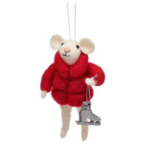 Sass belle felt mouse - &,