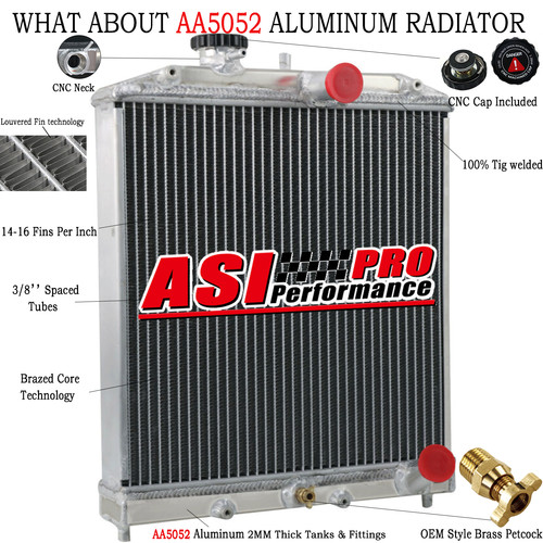 Row radiator aluminium for - radiator,