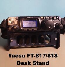 Yaesu FT-817/818 Transceiver Desk Stand Carbon Fibre Effect on Facing Sides