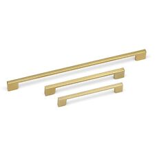 Brushed Brass Kitchen Cabinet