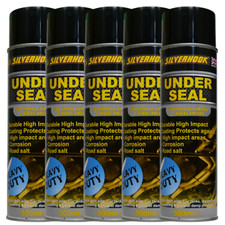 5 x Underseal Spray On Aerosol
