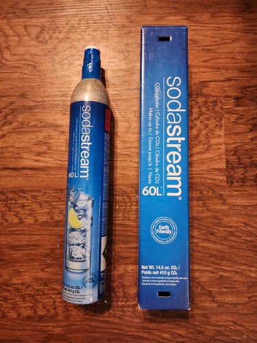New sodastream cylinder 60l - new,