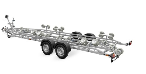 28ft boat trailer 3500kg - boat,