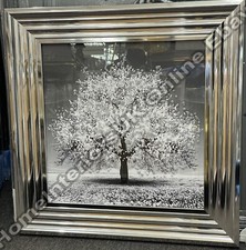 White leaves blossomed tree