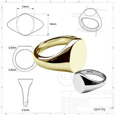 NEW 9ct Solid Yellow Gold