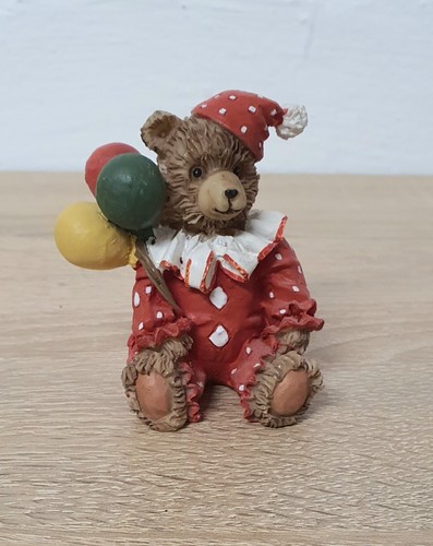 Vintage teddy clown figurine - vintage,