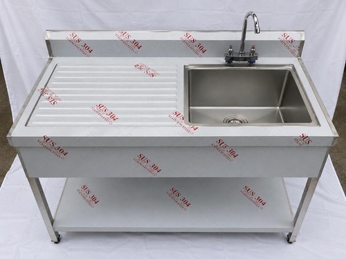Commercial kitchen single bowl - single,