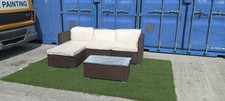 Rattan Garden Corner Sofa Set
