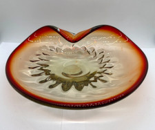 Vintage Red & Yellow Striped