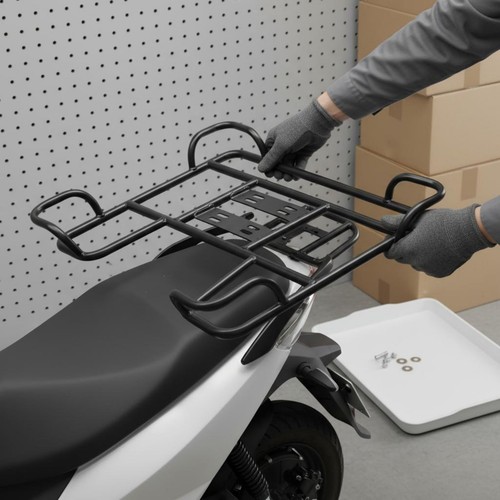 Electric moped cargo rack - electric,