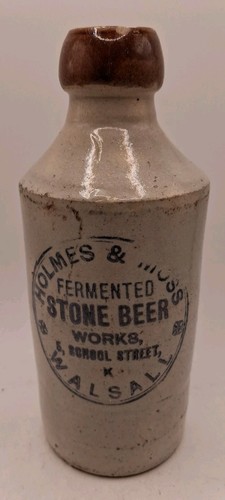 Walsall stoneware ginger beer - stoneware,