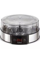 Yoghurt Maker Machine – Yogurt Maker with 7 x 180ml Glass Jars & Lids, VonShef