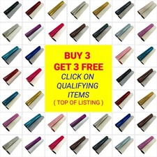 Chunky Hexagon Glitter Fabric Backed PU Leather A4 Sheets Bows Crafts Code # 012