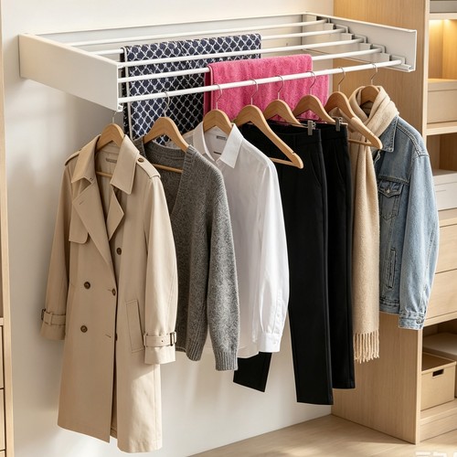 80cm wall mounted airer towel - wall,