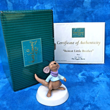 NIB 2003 Walt Disney Classic Coll. WDCC - Roo  “Bestest Little Brother” W/COA