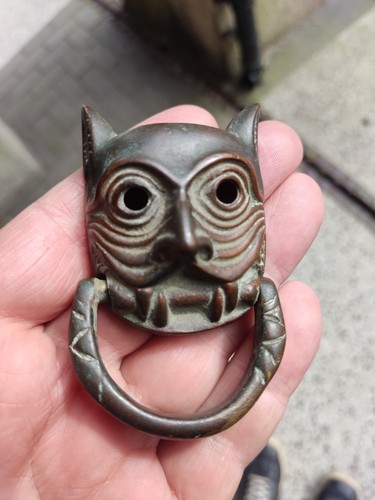 Vintage brass lion durham - lion,