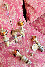 Set Of Vintage Cast Brass &