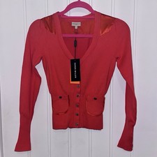 Karen Millen Coral Knit Jumper