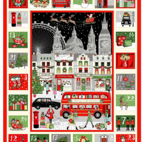 Makower london fabric - london,