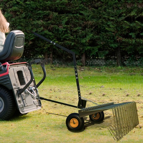 Steel landscape rake for - steel,