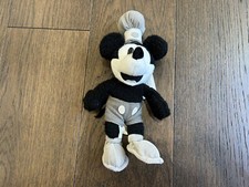 Disney Steamboat Mickey Mouse Willie 2000 Millennium 9” Beanbag Plush New