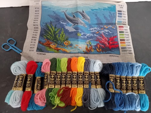 Dolphin kingdom tapestry - kingdom, with