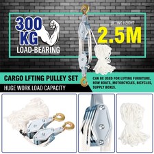 300kg Hoist Pulley Block and