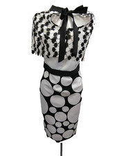 BNWT Sonia Pena Black White