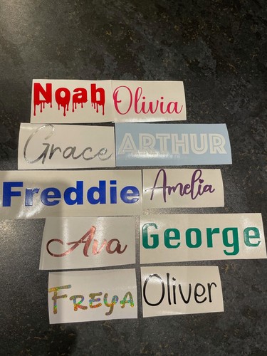 Personalised custom name - custom, word