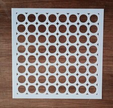  CIRCLES STENCIL 130mm x 130mm