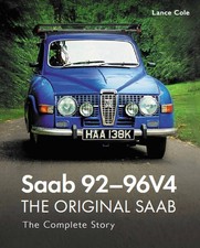 Saab 92-93-96 V4 Original Saab Complete History Book (92, 93, 96 2-Stroke & V4