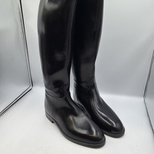 Aigle Coupe Saumur Tall Equestrian Riding Boots Black Size Size UK 7 M. 41