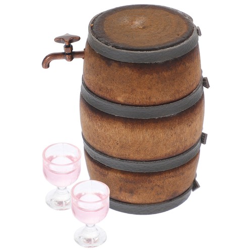 Mini house wooden beer - wooden, barrel